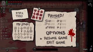 Binding of Issac Delerium Run for Sampson