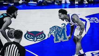 Memphis Tigers Basketball Best Highlights vs. FAU