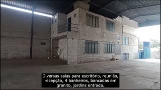 Galpão venda ou locação, Jardim Teresópolis, Imbiriçu,1255 m², Pé direito Duplo.Santo Antônio, Betim