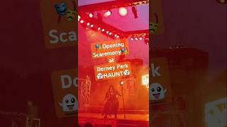 👻Hecate ft. in 🎭“Opening Scaremony” from Dorney Park’s 2024 HAUNT Event ~ Allentown, PA ~ Main Stage