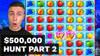 $500000 BONUS HUNT OPENING - Part 2 🎰 31 Slot Bonuses - Fruit Party 2 & Reactoonz