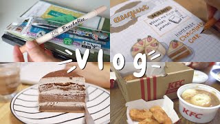 ♡ VLOG ✧.*⎪stationery unboxing⎪starting my first bullet journal