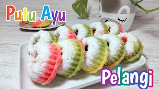 RESEP PUTU AYU PELANGI ENAK WANGI EMPUK DAN LEMBUT