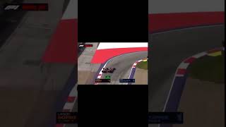 Max Verstappen & Lando Norris Crash in Final Laps | George Russell Wins 2024 Austrian GP #shorts