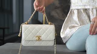 CHANEL MINI PERFECT FIT FLAP BAG AS2615 B05973 10601