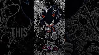 Dark Sonic VS Sonic Universe #shorts#viral#fypシ#sonicuniverse