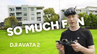 SOO MUCH FUN!!! - DJI Avata 2 First Impressions