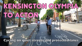 🚲 A superb way to cycle from Kensington Olympia to Acton