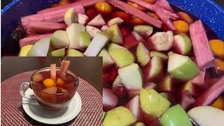 CÓMO PREPARAR PONCHE NAVIDEÑO.