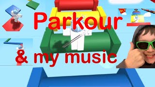 Roblox Parkour with my music