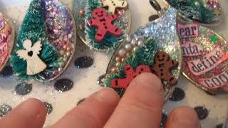 DIY Disposable Spoon Tree Decorations or Pendants