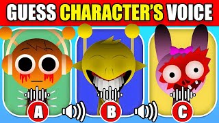 🔊 GUESS ALL The HORROR Incredibox Sprunki Characters by their VOICE! | Pinki, Vineria, Simon