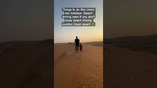 Desert driving Saadi Desert #family #travel #uae #dubai #india #food #shopping #insidedubai #desert