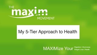 5 Tiers to MAXIMized Health