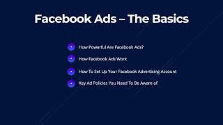 12 What We Are Going to Cover in This Section | Facebook Ads