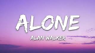 Alone- Alan Walker (lyrics)