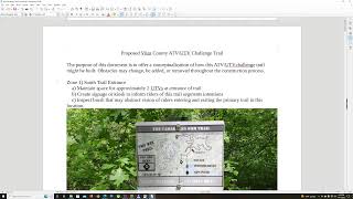 Black Diamond Challenge Trail Conceptualization report For Vilas County Forestry