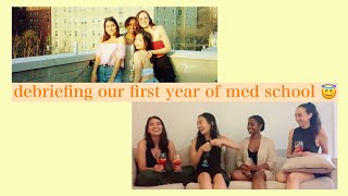 HAPPY HOUR: the first year of medical school (study strategies, making friends, staying happy)