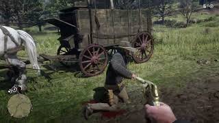 A horrible way to die RDR2 #rdr2