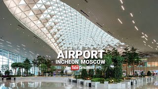 Сеул - Москва дорога домой. TRAVEL SEOUL AND MOSCOW AIRPORT INCHEON TERMINAL 2.