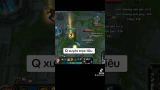 Ezreal Q xuyên mục tiêu#shortslol