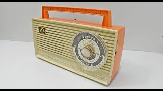 HMV 1960s Transistor Radio Restoration and Power Adaptor Installation