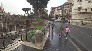 SONY FDR-X3000 4K raw footage - Rome, Italy