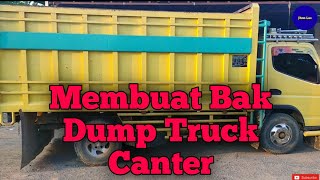 Membuat Bak Dump Truck Canter 2010 part 1