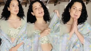 Hot Kangana Ranaut Flaunts Manipuri Phanek