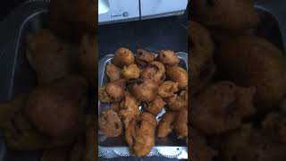 Snacks try it mushroom pakoda