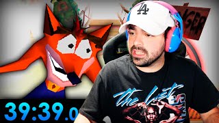 BANANIROU REACCIONA a "El SPEEDRUN de Crash Bandicoot 1 es PURA AUTOMATACIÓN"