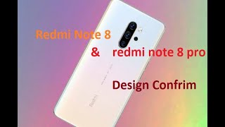 The Redmi Note 8 Design confrimed 64 MP camera With 18 Watt fast charging launch in Q4 2019