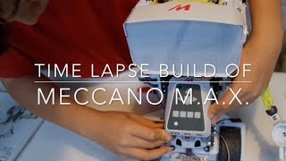 TIME LAPSE: Robot Build of Meccano M.A.X. by Spinmaster