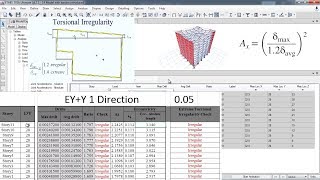 CSI ETABS - 10 - Torsion Irregularity check | Part 2