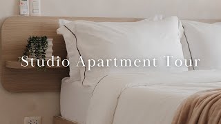 Tiny Apartment Tour | 32 sqm Studio flat with amenities 🏡