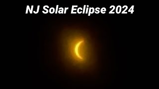 Solar Eclipse 2024 | New Jersey USA | April 08, 2024 #solareclipse2024