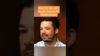 10,000 bitcoins (80 million dollars) for 2 Pizzas. Motivation/Bitcoins #shorts Crypto / Pizza