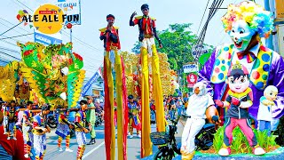 FESTIVAL🎉 ULANG TAHUN ADA BARONGAN DAN BADUT BADUT LUCU GUYS😘 BAROK DAN BADUT LAGU ULANG TAHUN