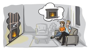 Add a Fireplace To Your Home | No Pre-Built Chimney | Whiteboard Animation | Fireplace Installation