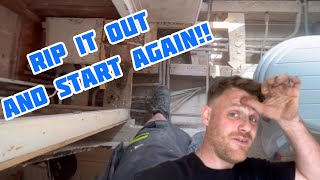 Rip The Lot Out & Start Again! Big Plumbing Job Broke out