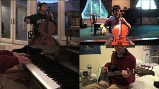 Golden Slumbers by The Beatles for Cello, Piano, Bass, and Drums, by Nathan Chan