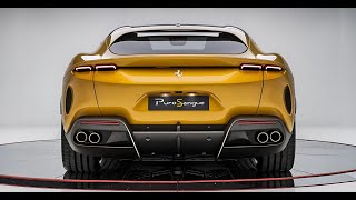 Ferrari’s First SUV! 2025 Purosangue – Full First Look and Features