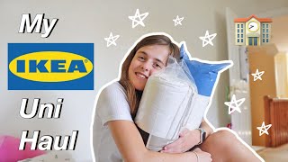 My IKEA Uni Halls Room Haul Vlog