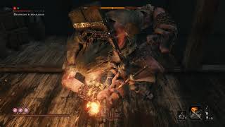 SEKIRO: Shadows die twice. Великан в колодах