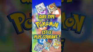 QUEL type Pokémon est LE PLUS COURANT DANS la 2G ?