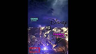 thanos vs genie#marvel#disney#mcu#shorts