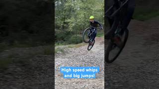 High Speed Whips And Big Jumps! #mtb #shorts