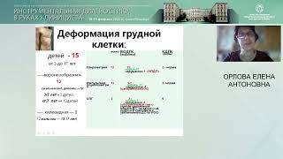 Исследование респираторной функции у детей с деформациями грудной клетки