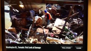 Washington Illinois Tornado ABC NEWS DEVASTATION my hometown