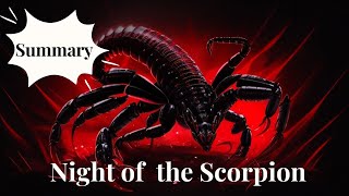 Nissim Ezekiel | Night of the Scorpion Summary